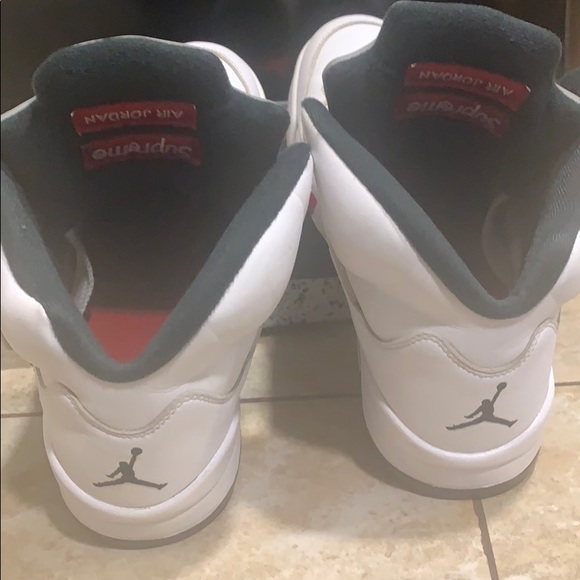 jordan 5 retro supreme white